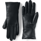 Women's EZ Touch Screen Cashmere Lined Leather Gloves