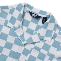 Boys Short Sleeve Slub Camp Shirt
