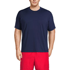 Men's Big and Tall SunShade UPF 50 Short Sleeve Swim Tee Rash Guard