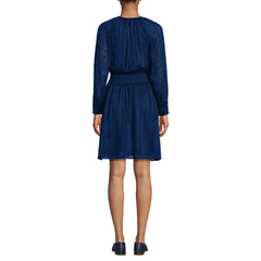 Women's Chiffon Clip Dot Dress