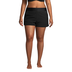 Women's Plus Size SunShade UPF 50 3" Board Shorts with Panty