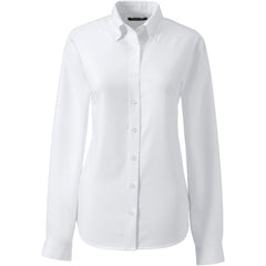 Women's Long Sleeve Oxford Dress Shirt