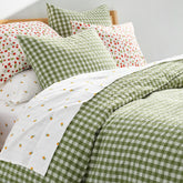 Cotton Seersucker Duvet Bed Cover
