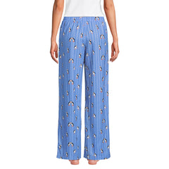 Women's Flannel Wide Leg Sleep Pants