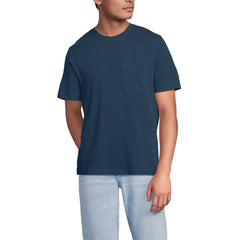 Men's Tall Short Sleeve Cotton Linen Tee
