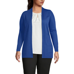 Women's Plus Size Performance Long Open Cardigan