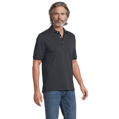 Men's Tall Short Sleeve Cotton Supima Polo Shirt