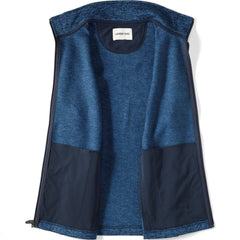 Unisex Sweater Fleece Zip Front Vest