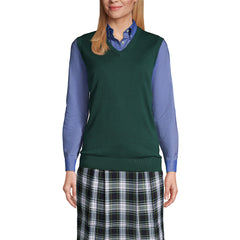 Women's Cotton Modal Fine Gauge Sweater Vest