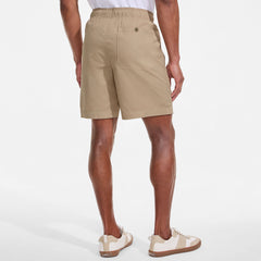 Men's 7" Lightweight Twill Pull On Deck Short