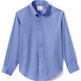 School Uniform Boys Long Sleeve No Iron Pinpoint Dress Shirt