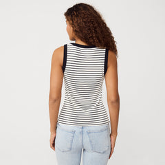 Women's Drapey Rib Fitted Tank Top