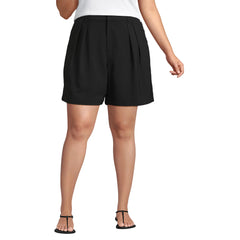 Women's Plus Size Creaseless High Rise 7" Shorts