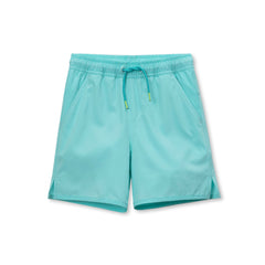 Boys Chlorine Resistant Magic Print Hydroliner Sport Swim Trunks