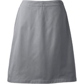 Women's Plus Size Blend Chino Skort Top of Knee
