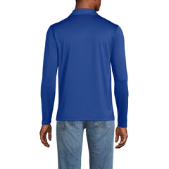 Men's Big Rapid Dry Long Sleeve Modern Fit Polo