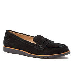 Women's Comfort Lug Sole Suede Loafers