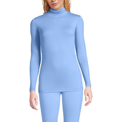 Women's Petite Baselayer Cozy Thermaskin Turtleneck Top