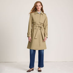 Women's Petite Squall Waterproof Modern Trench Raincoat