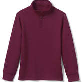 School Uniform Kids Active Performance Quarter Zip Pullover