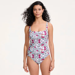 Women's Mastectomy LE x T and T The Tiffany Square Neck One Piece