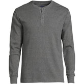 Men's Big and Tall Knit Rib Pajama Henley