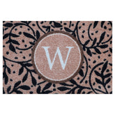 Matterly Monogrammed Wisteria Doormat
