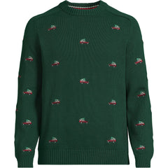 Men's Long Sleeve Drifter Holiday Roads Crewneck Sweater