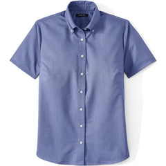 School Uniform Girls Short Sleeve Oxford Dress Shirt