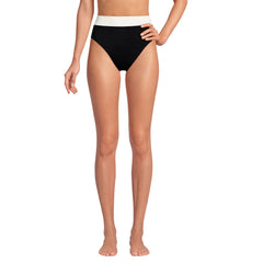 Women's Reversible Ultra High Leg High Waisted Bikini Swim Bottoms
