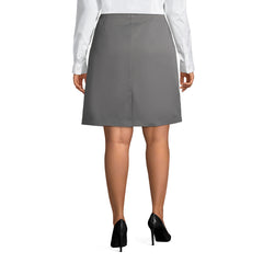 Women's Plus Size Blend Chino Skort Top of Knee