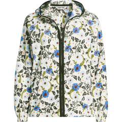 Women's Petite Print Anyweather RainDefense Fleece Full Zip Jacket