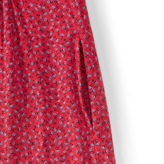 Women's Cotton Modal Pintuck Short Sleeve Dress