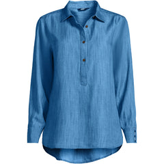 Women's Twill TENCEL TM Fiber Popover Shirt