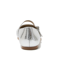 Women's Classic Metallic Mary Jane Flats