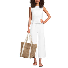 Straw Tote Bag