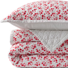 Printed Diamond Double Voile Quilt