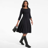 Women's Petite Starfish 3/4 Sleeve Dress