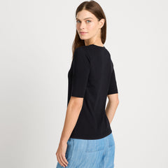 Women's Supima Cotton Henley T-Shirt