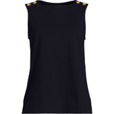 Women's Mariner Button Shoulder Tank