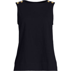 Women's Mariner Button Shoulder Tank