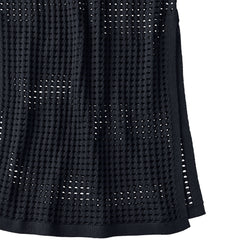 Women's Cotton Open Knit Maxi Swim Cover-up Skirt