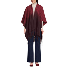 Women's Brushed Boucle Ruana