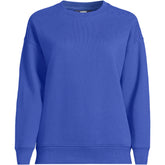 Women's Plus Size Relaxed Serious Sweats Long Sleeve Crewneck Sweatshirt