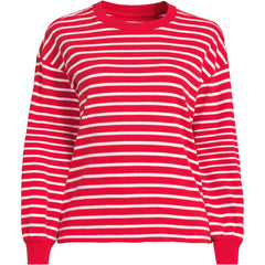 Women's Plus Size Long Sleeve Mariner Jersey T-Shirt