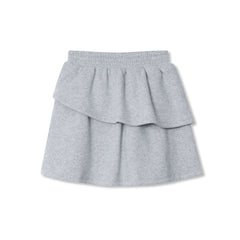 Girls Tiered Fleece Skort