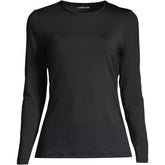 Women's Long Sleeve Crewneck Garden Tee - Sunshade UPF 50 Quick Dry