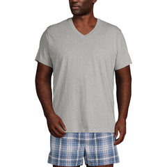 Men's Big V-Neck Undershirt 3 Pack