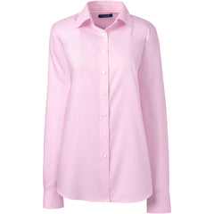 Women's Long Sleeve No Iron Pinpoint Shirt