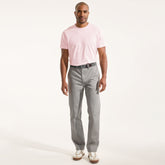 Men's Travel Kit Comfort Waist Easy Classic Fit Chino Pant